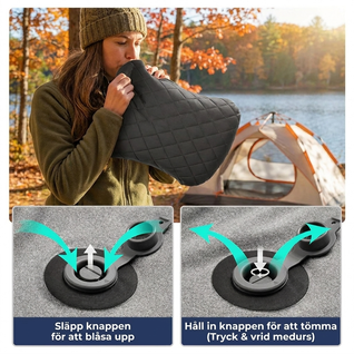 Ultralätt Campingkudde.