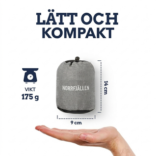 Ultralätt Campingkudde.